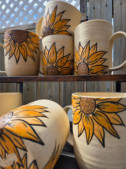 PRE-ORDER Sunflower Mugs