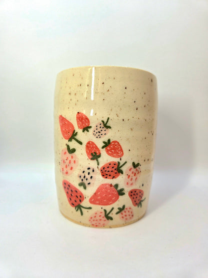 Strawberry Straw Cup