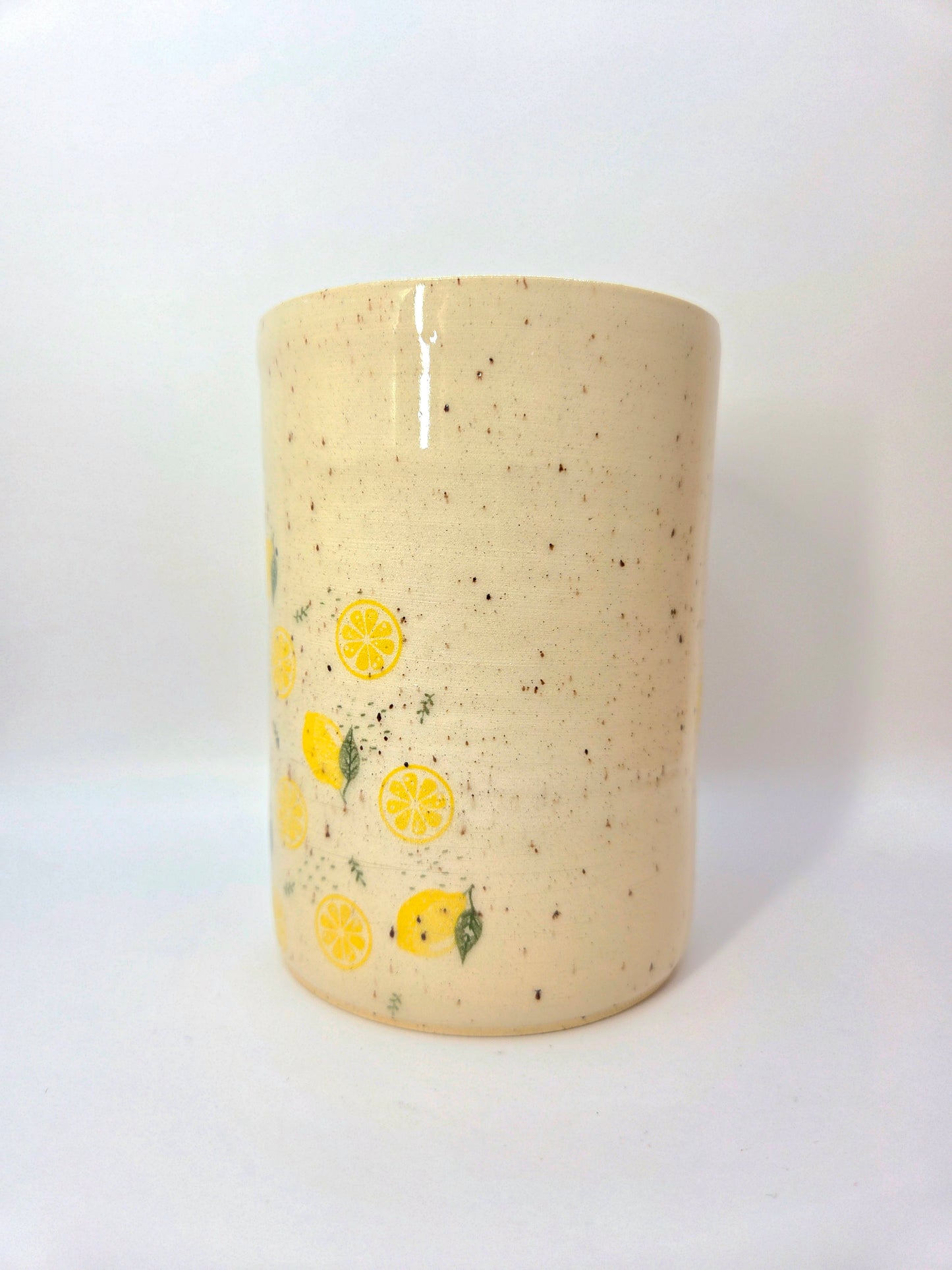 Lemon Straw Cup