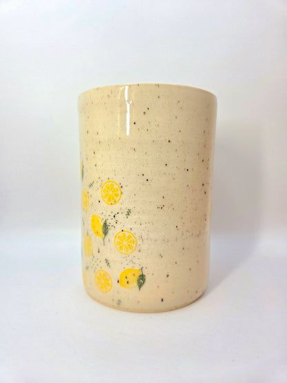 Lemon Straw Cup