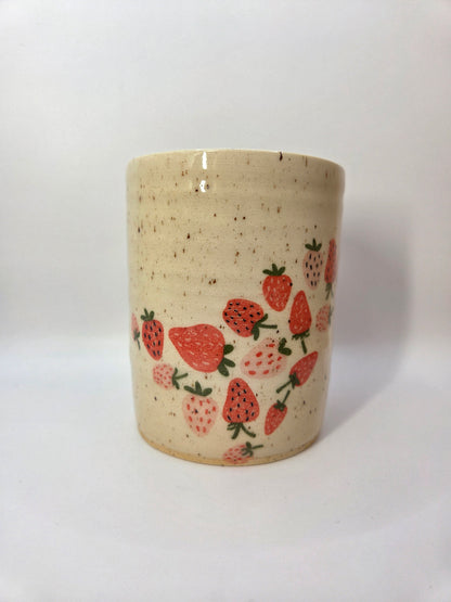 Strawberry Straw Cup