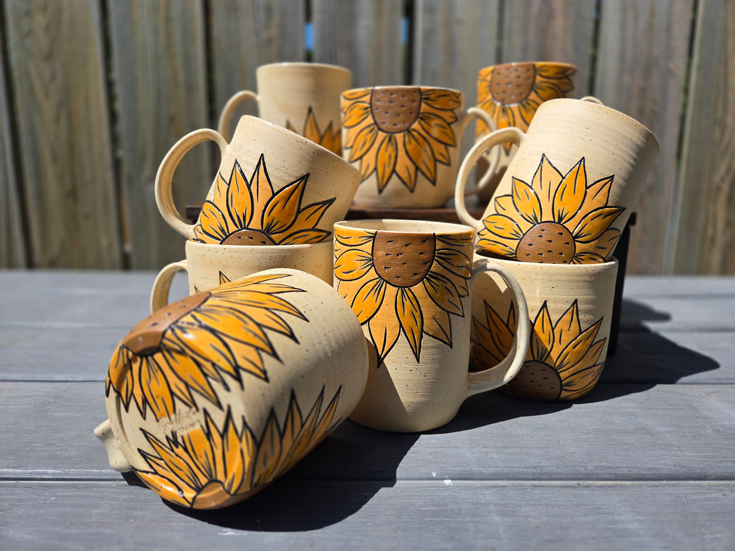 PRE-ORDER Sunflower Mugs