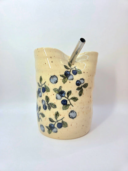 Blueberry Straw Cup