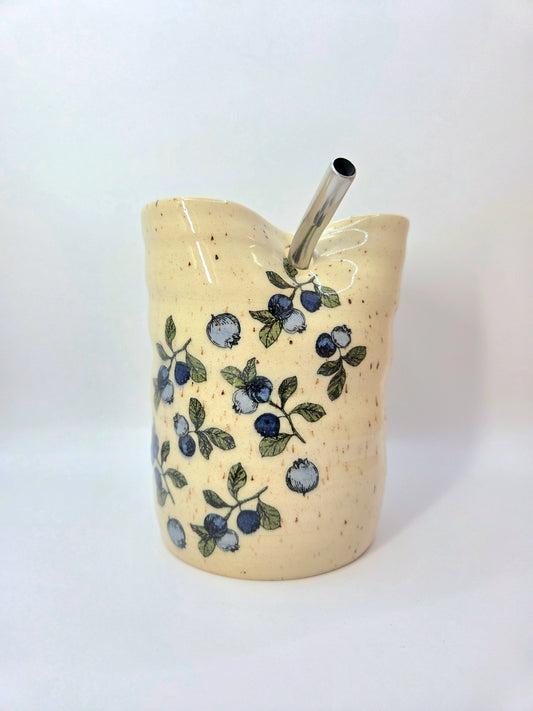 Blueberry Straw Cup